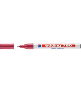 ROTUL.EDDING  780 ROJO