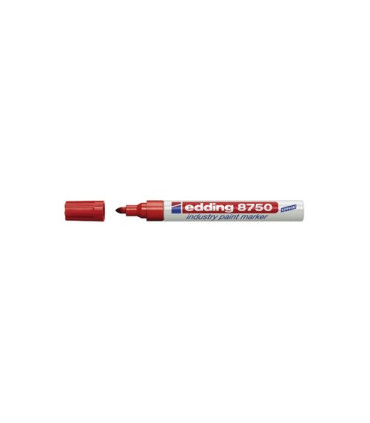 ROTU. EDDING PERMANENTE 8750 ROJO
