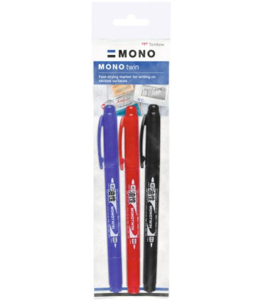 ROTUL.TOMBOW MONO TWIN DOB.PUNTA P/3