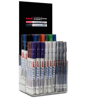 ROTUL.UNI PAINT MARKER EXPOSITOR 54