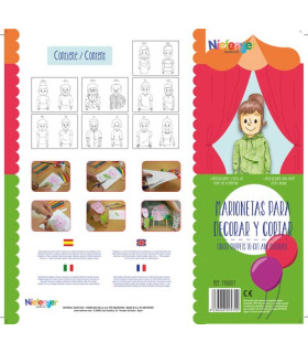 MARIONETA DEDOS LA FAMILIA PACK 14