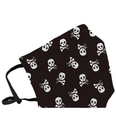 MASCARILLA REUT. GRAN. SKULL NEGRO