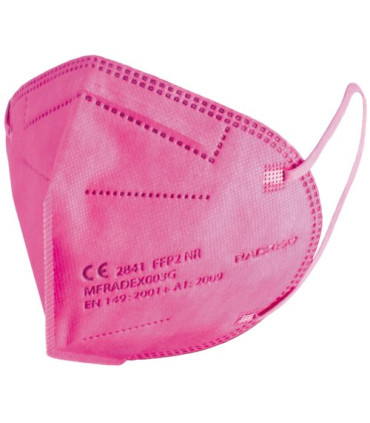 MASCARILLA FFP2 HOMOLOGADA CE 2841 FUCSI