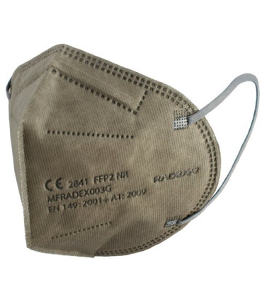 MASCARILLA FFP2 HOMOLOGADA CE 2841 GRIS