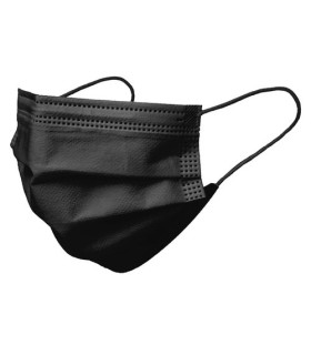 MASCARILLA QUIR. F.P. INF. NEGRA C/10