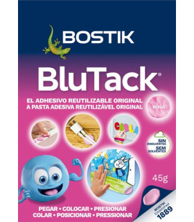 MASILLA ADHESIVA BLU-TACK ROSA