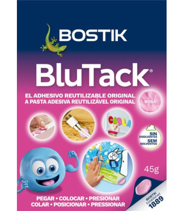 MASILLA ADHESIVA BLU-TACK ROSA