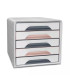 MODULO CEP ESTANDAR 5 CAJONES BLANCO