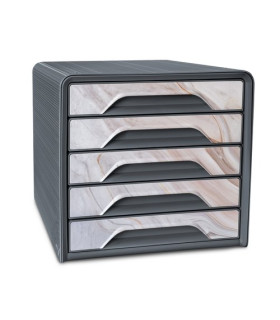 MODULO CEP ESTANDAR 5 CAJONES GRIS