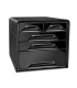MODULO CEP ESTANDAR 5 CAJONES MIX NEGRO