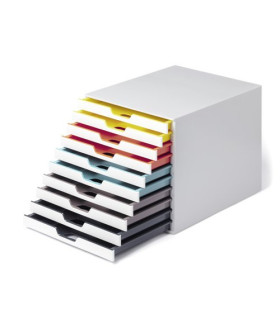 MODULO DURABLE 10 CAJONES VARICOLOR MIX