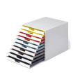 MODULO DURABLE 10 CAJONES VARICOLOR MIX