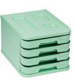 MODULO FAIBO 4 CAJONES VERDE PASTEL