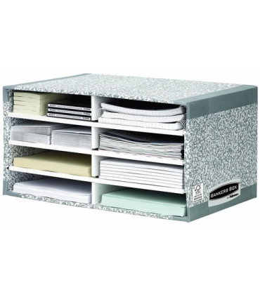 MODULO 8 BANDEJAS FELLOWES GRIS/BLANCO