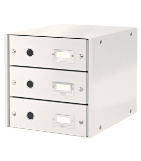 MODULO 3 CAJONES LEITZ BLANCO