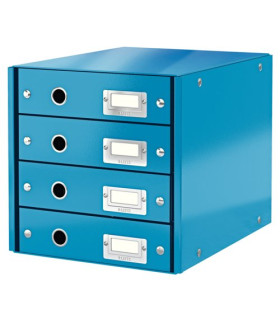 MODULO 4 CAJONES LEITZ AZUL
