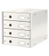 MODULO 4 CAJONES LEITZ BLANCO