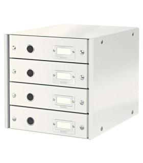 MODULO 4 CAJONES LEITZ BLANCO