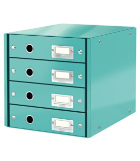 MODULO 4 CAJONES LEITZ TURQUESA