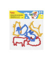 MOLDES JOVI BOLSA ANIMALES GRANJA 6 UD.