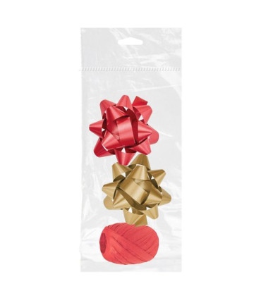 MOÑAS/COCAS  10 mm CHIC ORO+RAFIA