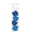 MOÑAS/COCAS  14 mm CHIC AZUL P/4