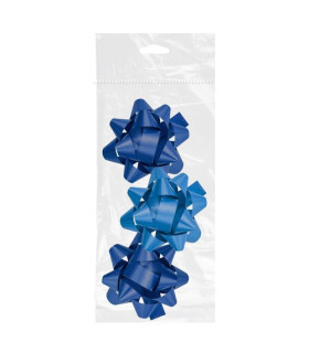 MOÑAS/COCAS  19 mm CHIC AZUL P/3