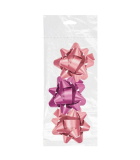 MOÑAS/COCAS  19 mm CHIC ROSA P/3