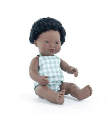 MUÑECO MINILAND AFRICANO 38cm