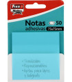 NOTAS ADHESIVAS FIXO 50h 75x75 TRAS.AZ.P