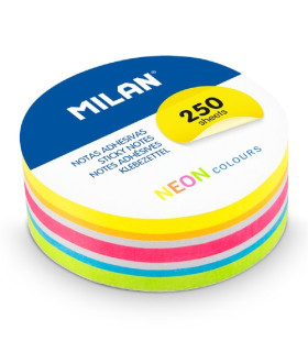 NOTAS ADHESIVAS MILAN 250h Ø 67 NEON