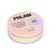 NOTAS ADHESIVAS MILAN 250h Ø 67 PASTEL