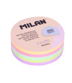 NOTAS ADHESIVAS MILAN 250h Ø 67 PASTEL