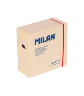 NOTAS ADHESIVAS MILAN 400h 76x76 AMARILL