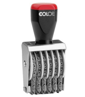 NUMERADOR MANUAL COLOP 09006(9mm/6bd)