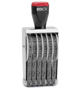 NUMERADOR MANUAL COLOP 12006(12mm/6bd)