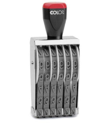 NUMERADOR MANUAL COLOP 12006(12mm/6bd)