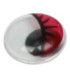 OJOS MOVILES SMART ROJO 10 mm. PACK 50