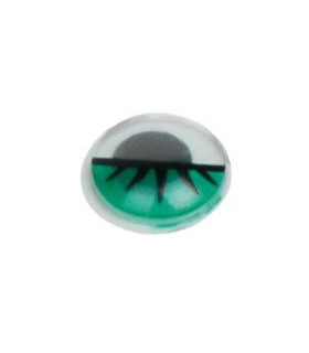 OJOS MOVILES SMART VERDE 10 mm. PACK 50
