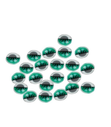 OJOS MOVILES SMART VERDE 12 mm. PACK 40