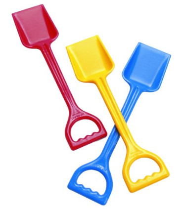 PALA REFORZADA COLORES SURT. 40 CM