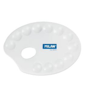 PALETA MILAN DE PLASTICO OVALADA 20x14 C