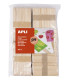 PALILLOS PLANOS MADERA MED.SURT B/800