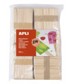 PALILLOS PLANOS MADERA MED.SURT B/800