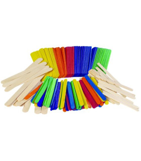 PALILLOS POLO NIEF. COL.SURTIDOS 100 UD