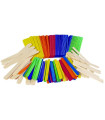 PALILLOS POLO NIEF. COL.SURTIDOS 100 UD