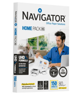 PAPEL A4 NAVIGATOR  80g 150h HOME PACK