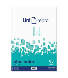 PAPEL A4 UNIREPRO 120g 50h PLUS COLOR