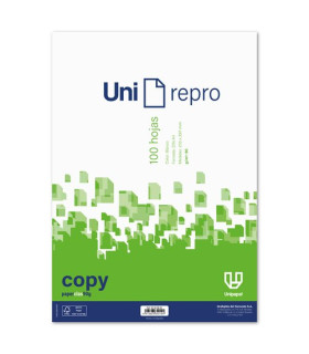 PAPEL A4 UNIREPRO 90g 100h LISO
