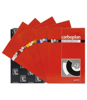 PAPEL CARBON CARBOPLAN Fº  P/10 ROJO